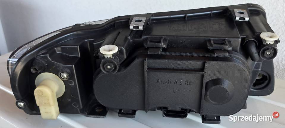 Reflektory Audi A3 8L LIFT soczewka BI LED black