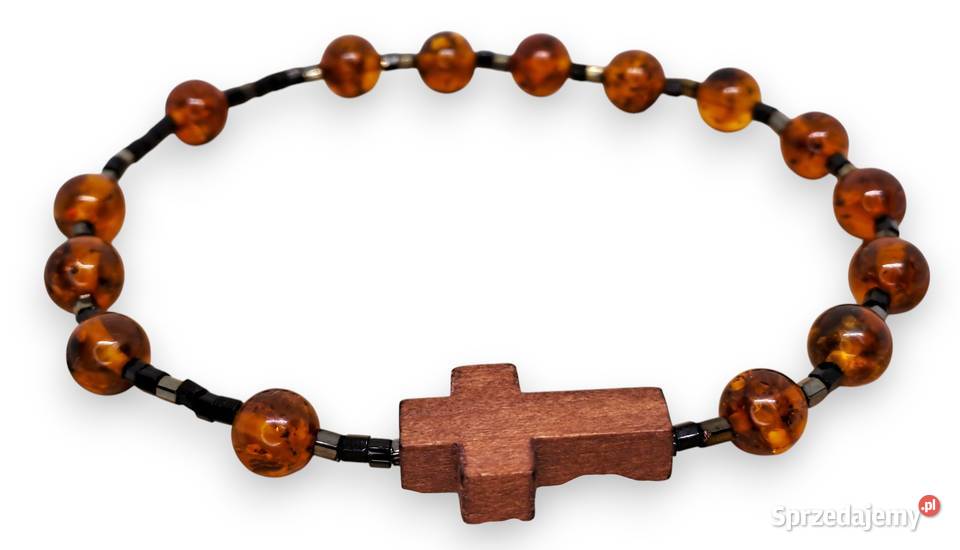 Bransoletka różaniec dziesiątka różańca z Warszawa sprzedam