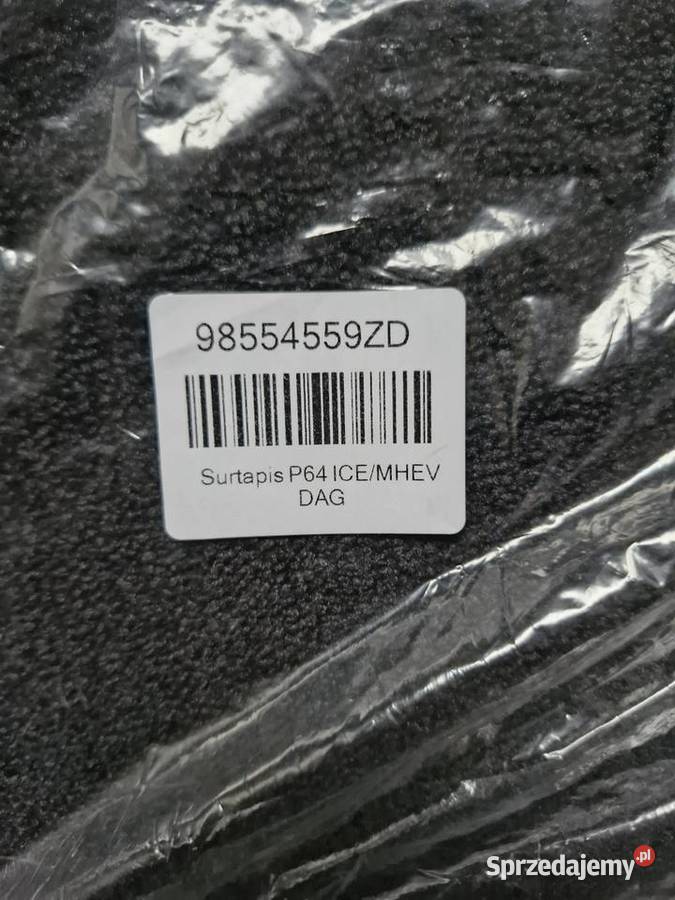 Dywaniki welurowe Peugeot 3008 III P64 Sulejówek