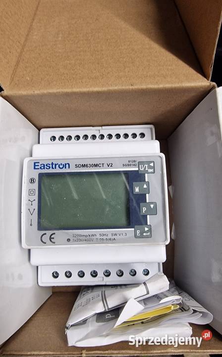 Zegar przekładnikowy EASTRON SDM630MCT V2 sprzedam