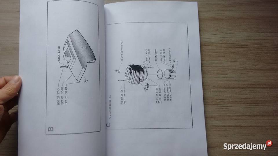 Piła DOLPIMA 180 instrukcja obsługi i katalog Stalowa Wola