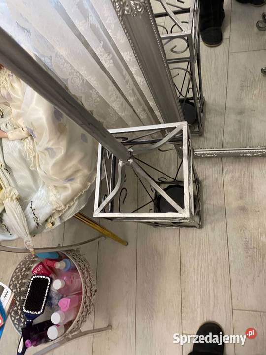 wieszak stojący i siedzisko kute nowy nagłówek Łódź