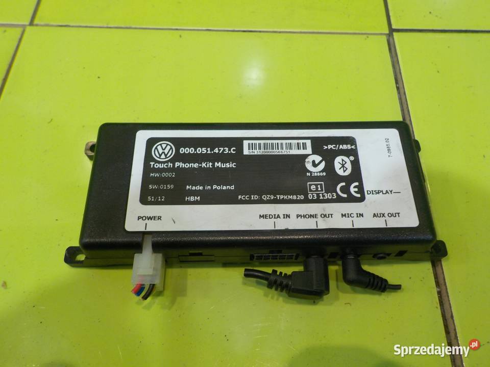 VW POLO V 6R 12 B 13r 5D sterownik modul Suków