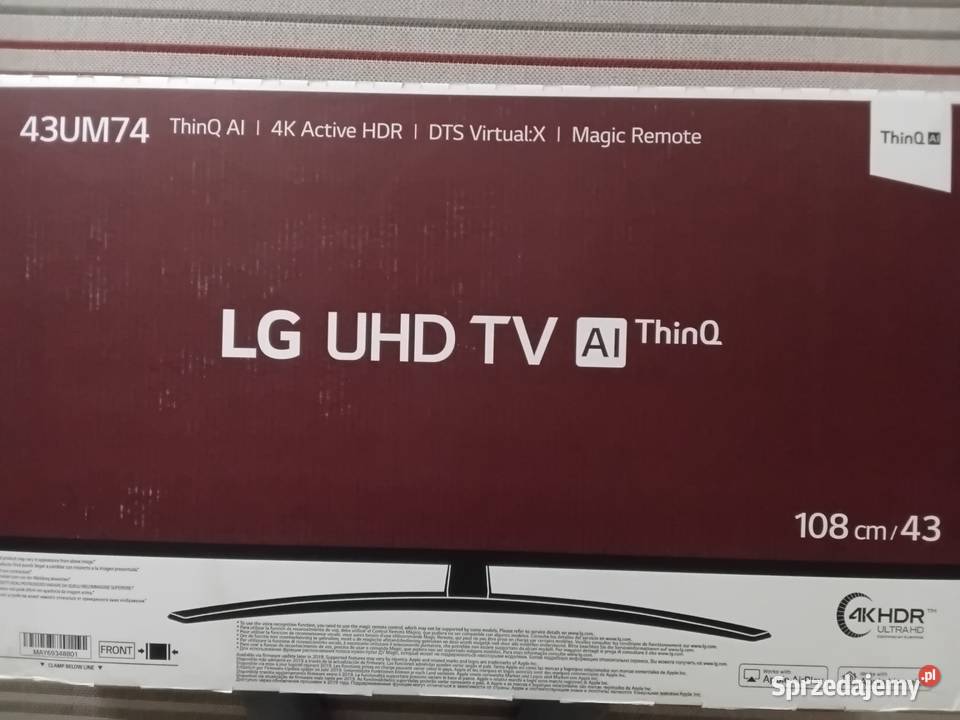 TV LG 43 4K UHD LED Elektronika Oświęcim