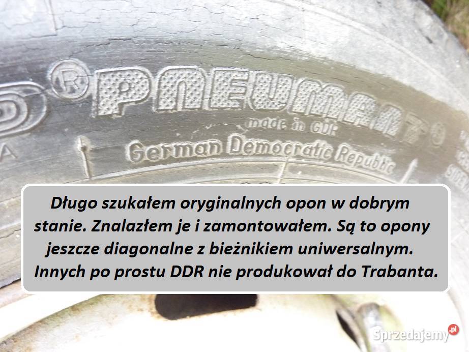 Klasyk Trabant 601 kombi oryginał zdjęcia z Olsztyn