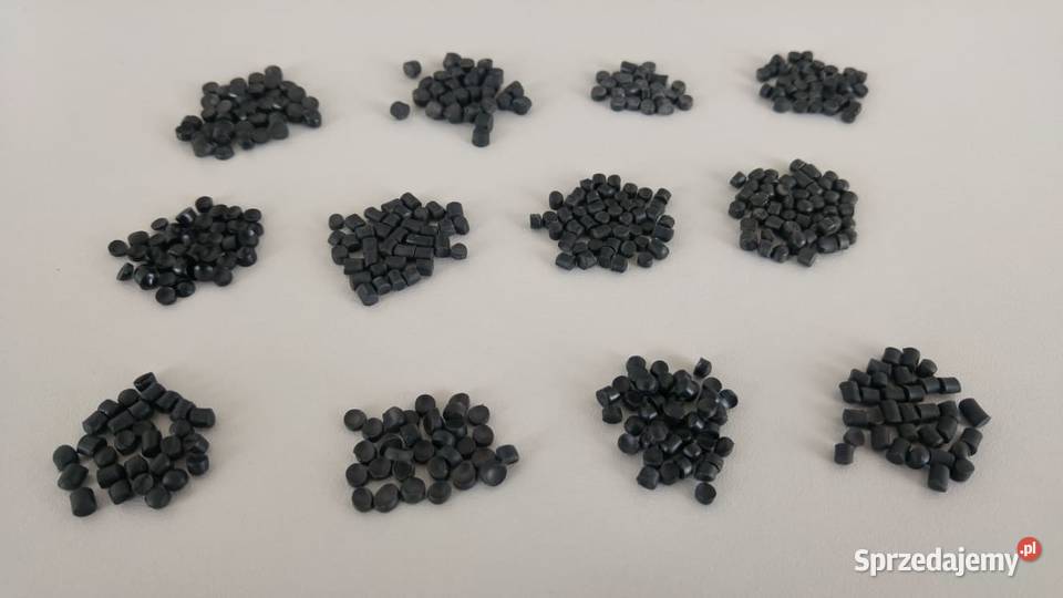 GRANULAT PVC PCV PCW CZARNY ShDShA Toruń