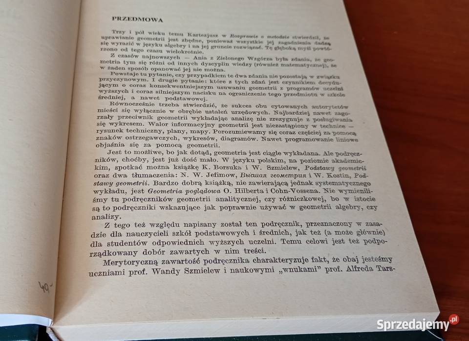 Geometria nauczycieli Marek Kordos Lesław W twarda