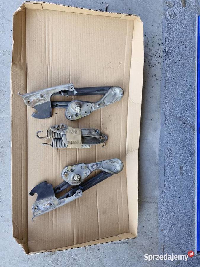 mercedes 124 zawiasy maski