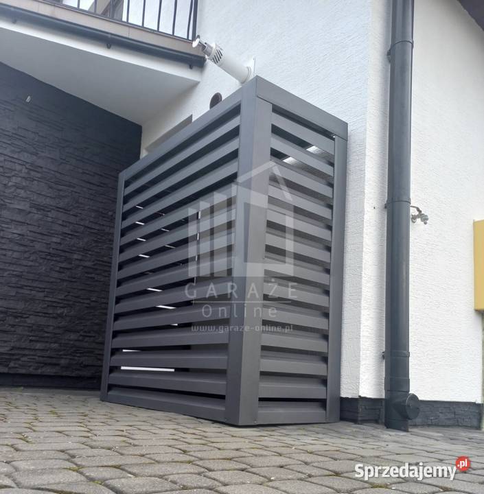 Osłona pompy ciepła 110x50x150 antracyt ID489 Jastrzębie-Zdrój