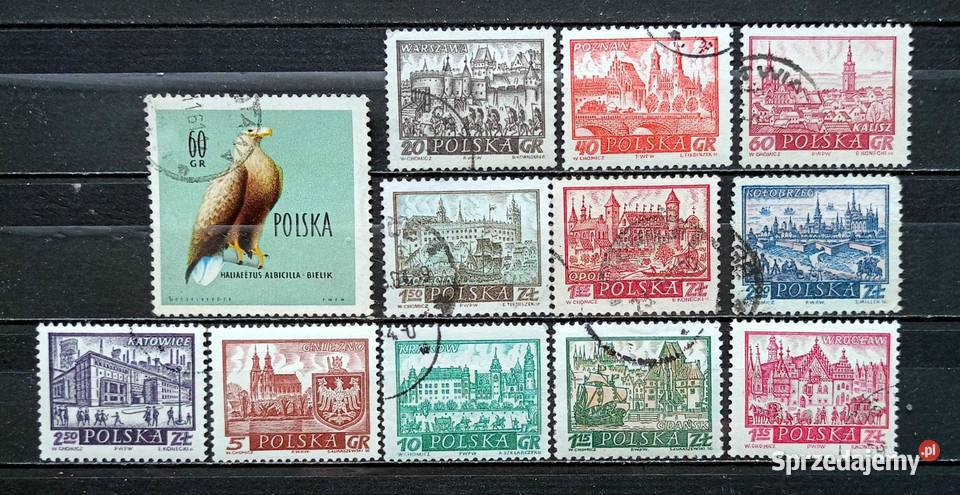 L Znaczki polskie 1960 IV kwartał Leźnica Wielka-Osiedle