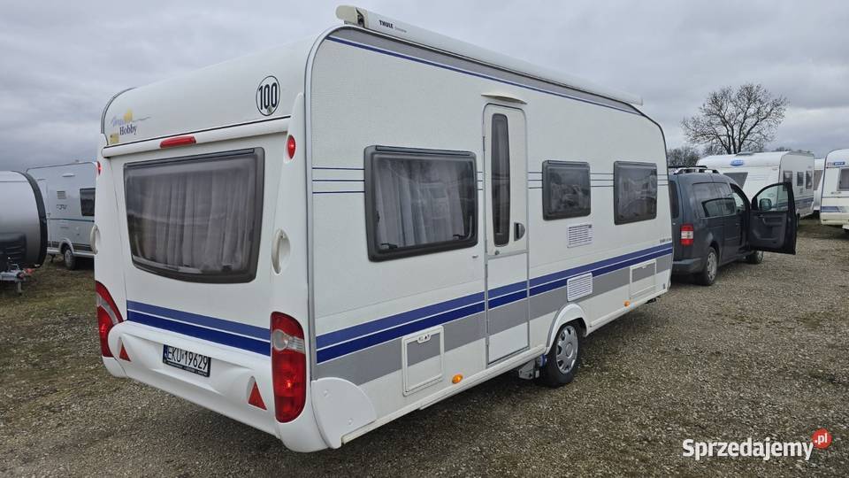 Hobby De Luxe 495 roleta napęd lubelskie Bedlno sprzedam