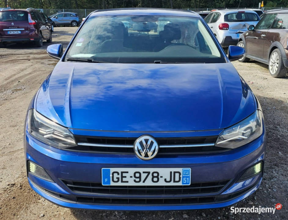 Volkswagen Polo Polo 10 akantara ledy VI 2017 95KM wielkopolskie