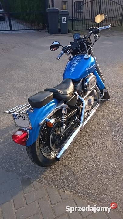 Harley Davidson XL883 zamiana na samochód