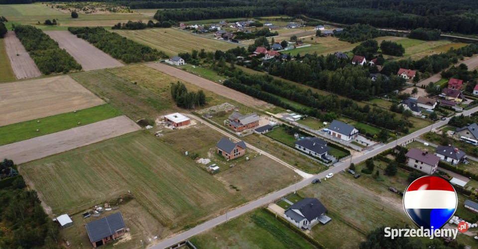 Działka budowlana w pobliżu lasu i stawów Grodzisko
