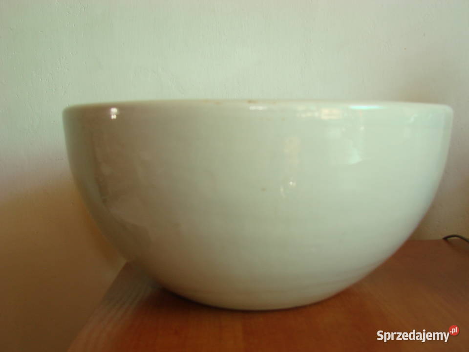 Chodzież ciężka porcelanowa misa moździerza PRL Pruszcz Gdański sprzedam