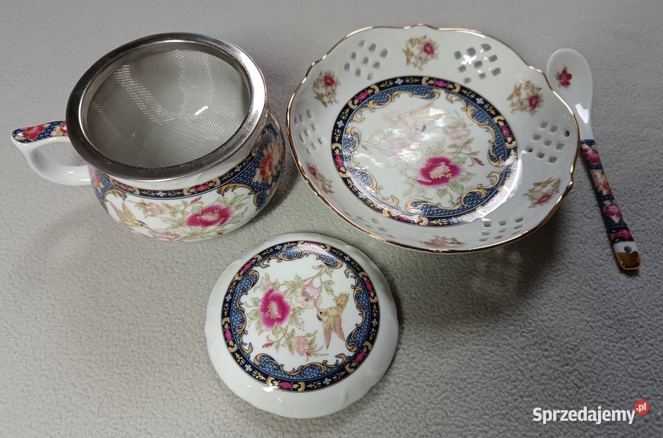 Porcelanowy chiński zaparzacz do herbaty Opole