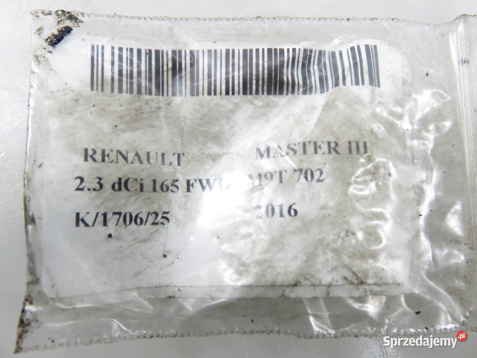 RURA INTERCOOLERA RENAULT MASTER III 23 dCi osobowe