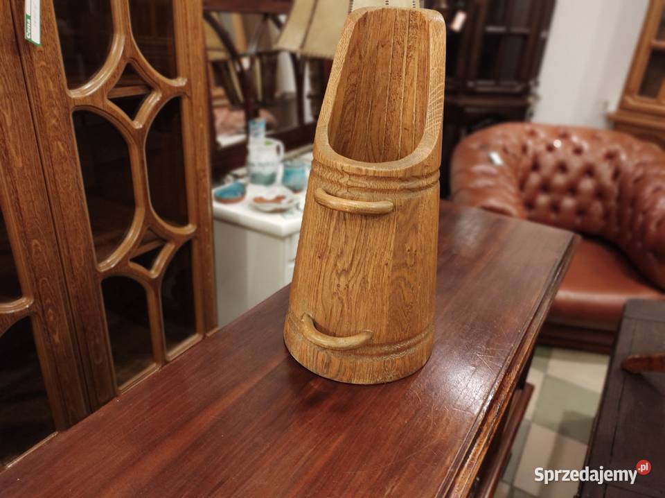 Naczynie drewniane ozdoba warmińsko-mazurskie