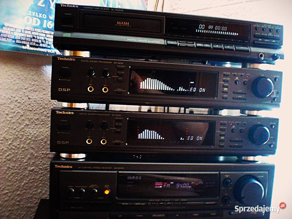 SHGE90 DSP Technics Korektor Processor dwie Sucha Beskidzka