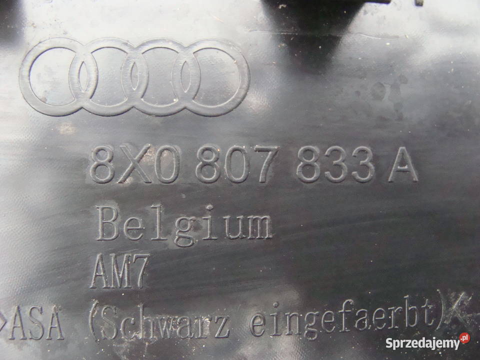 AUDI A1 SLINE 8X0 LISTWA KRATKA ZDERZAKA TYŁ osobowe Goleniów