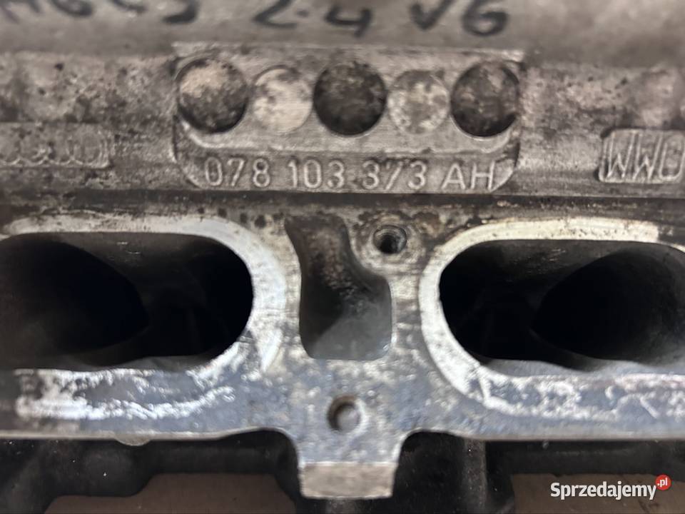 Głowica Audi a6 c5 24 v6 078103373AH osobowe Grudziądz