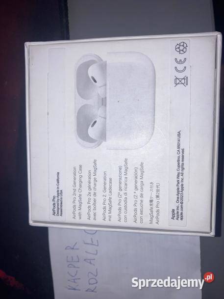Air pods pro gen 2 Rzeszów sprzedam