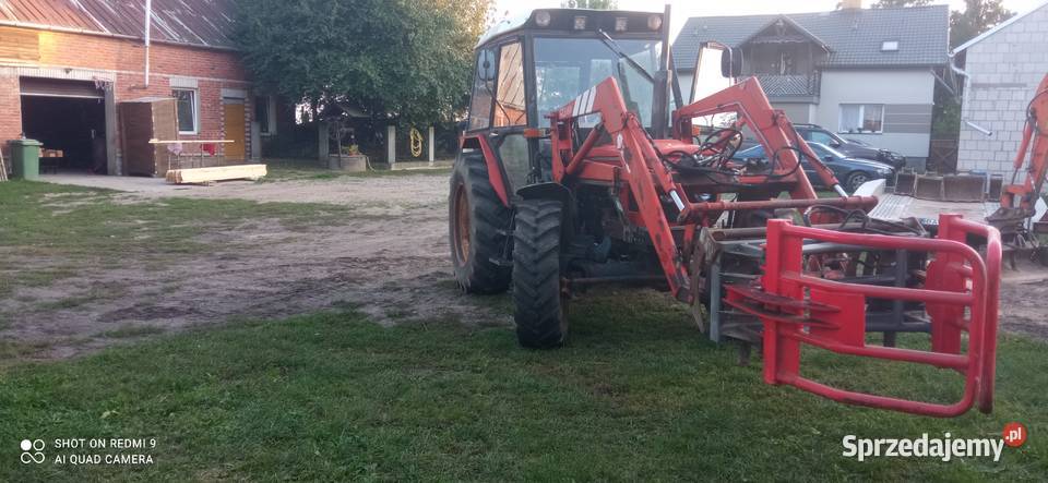 Zetor 7045 ładowacz czołowy chwytak Augustów