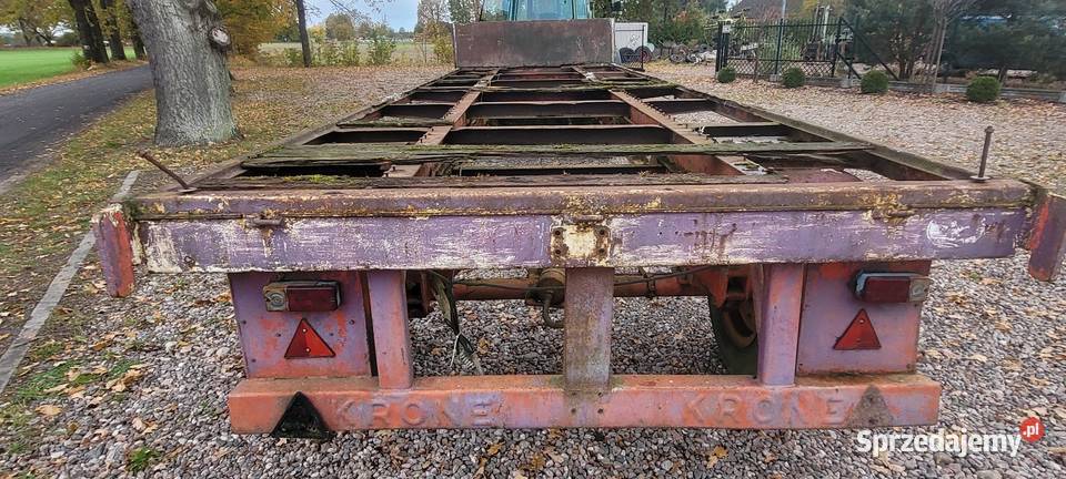 Przyczepa podwozie platforma