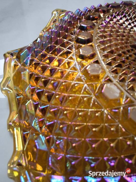 Miska szkło karnawałowe Strzegom