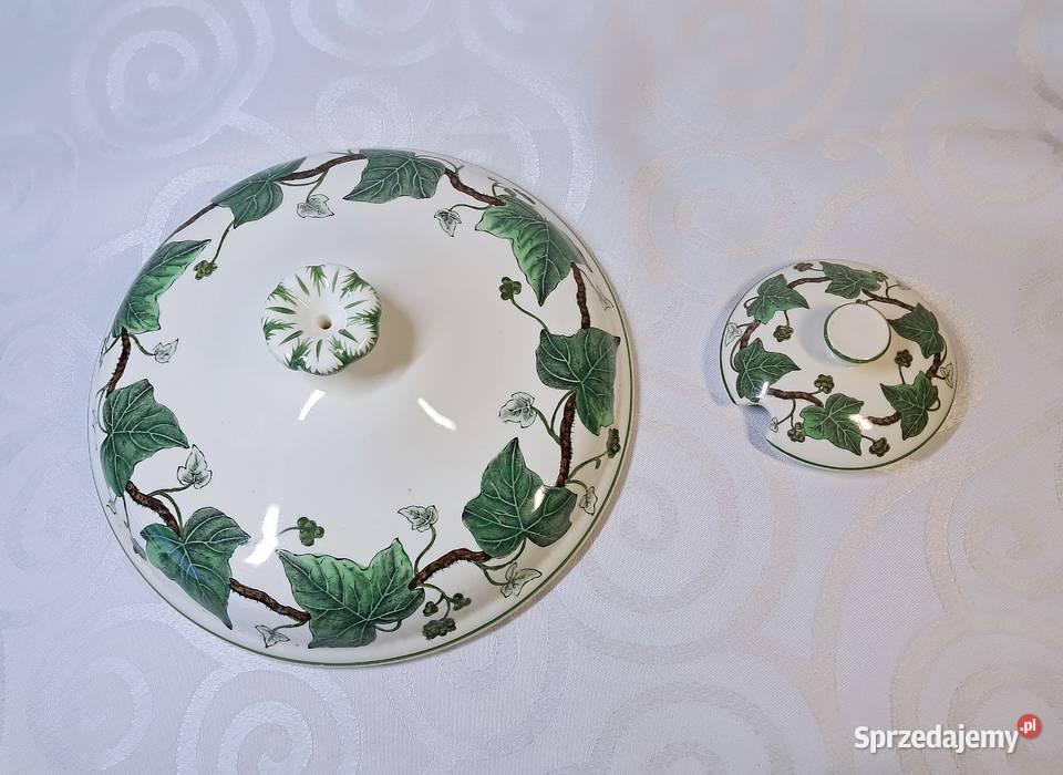 Kolekcjonerskie Pokrywy Wedgwood Napoleon Ivy Porcelana i szkło Strzelce Krajeńskie