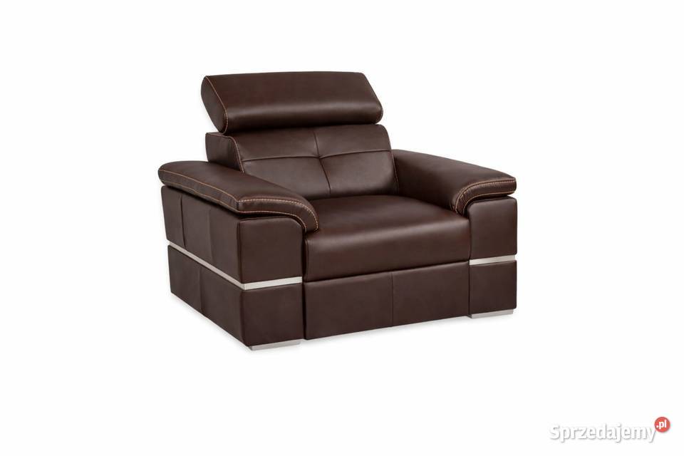 Nowoczesny komplet Dante 321 skóra naturalna 100