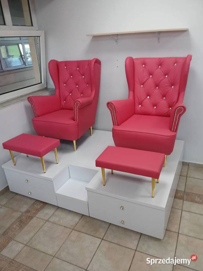 Podest do pedicure z wnęka na nogi Nowy Sierakowice sprzedam