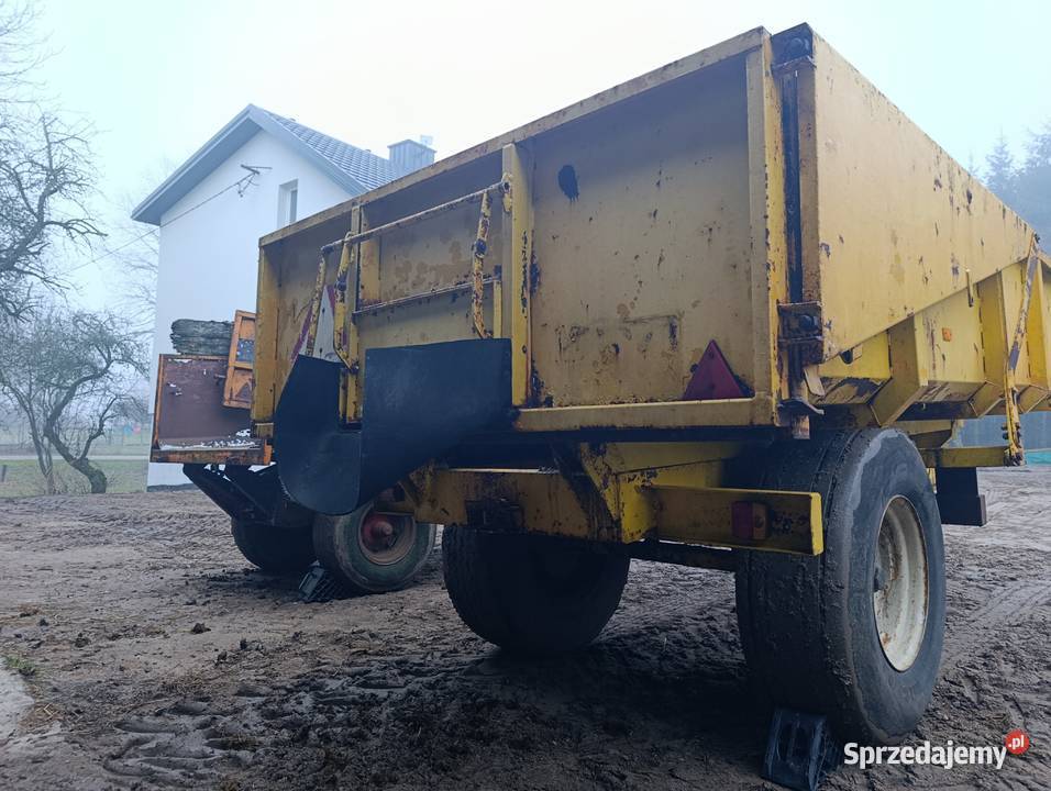 Przyczepa wywrotka kiper dokumenty nieuszkodzony Suwałki