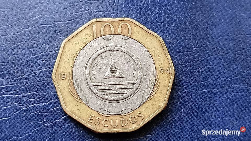 Stare monety 100 eskudo 1994 Ptaki Zielony Lesko