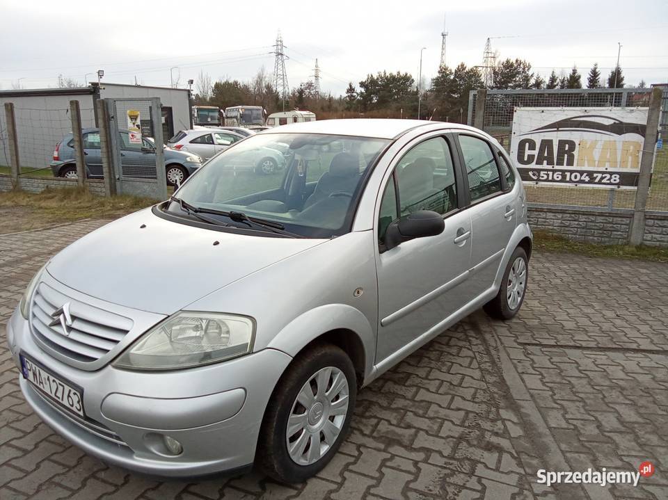 CITROEN C3 Exclusive Ładny 3 lata w Polsce wielofunkcyjna kierownica C3 Wągrowiec sprzedam