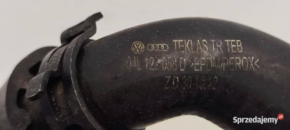 VW TIGUAN II RURA PRZEWÓD WODY 20 TDI 04L122058D osobowe Węże chłodnicy
