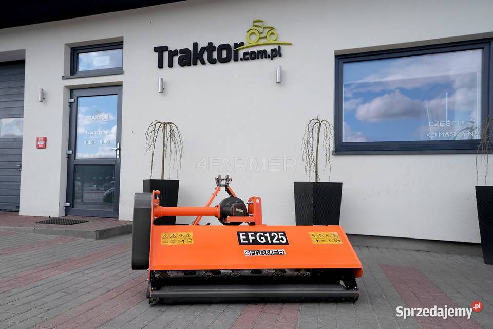 Kosiarka bijakowa EFG 125 4FARMER pomarańczowa Tajęcina