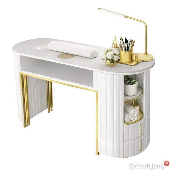 Biurko kosmetyczne z otworem na pochłaniacz Golkowice sprzedam