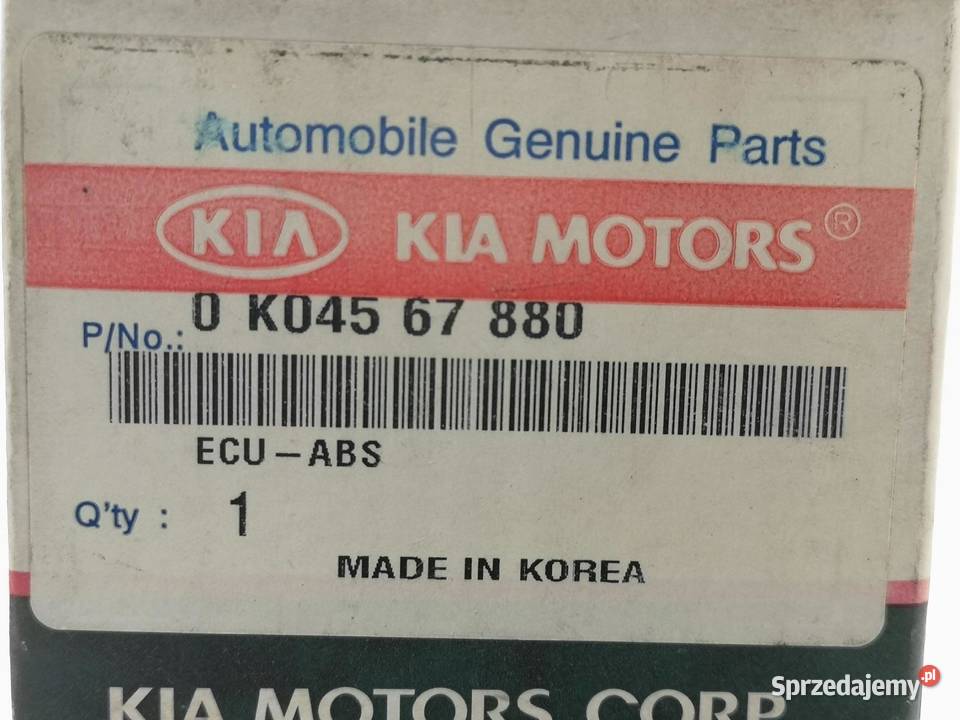 MODUŁ KONTROLNY ABS KIA SPORTAGE 9803 ORYGINAŁ sprzedam