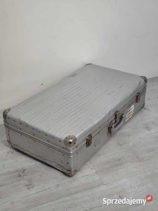 Kultowa Walizka Aluminiowa RIMOWA Vintage Duży Poddębice