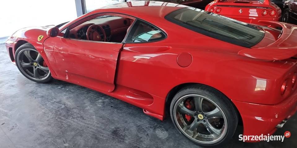 Ferrari f360 Modena na części w całości 360