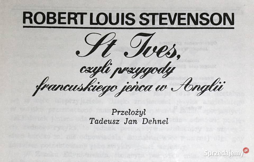 St Ives Robert Louis Stevenson