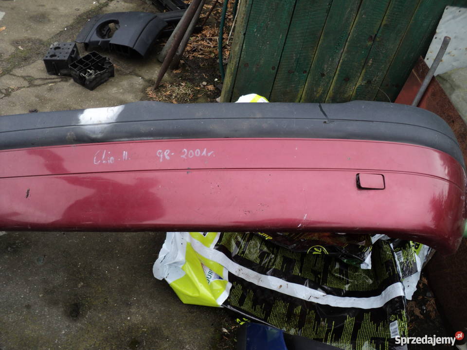 Renault Clio zaślepka zderzaka tył osobowe kujawsko-pomorskie Tryszczyn