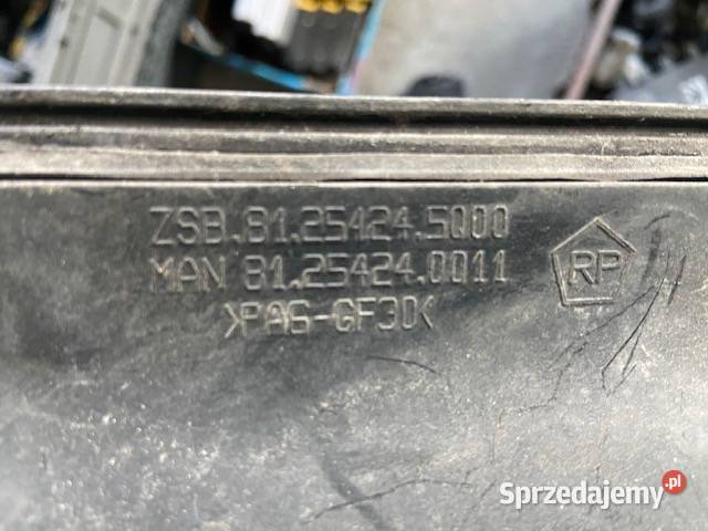 Osłona Maskownica Man TGS TGX TGL 81254245000 lubuskie Maszewo