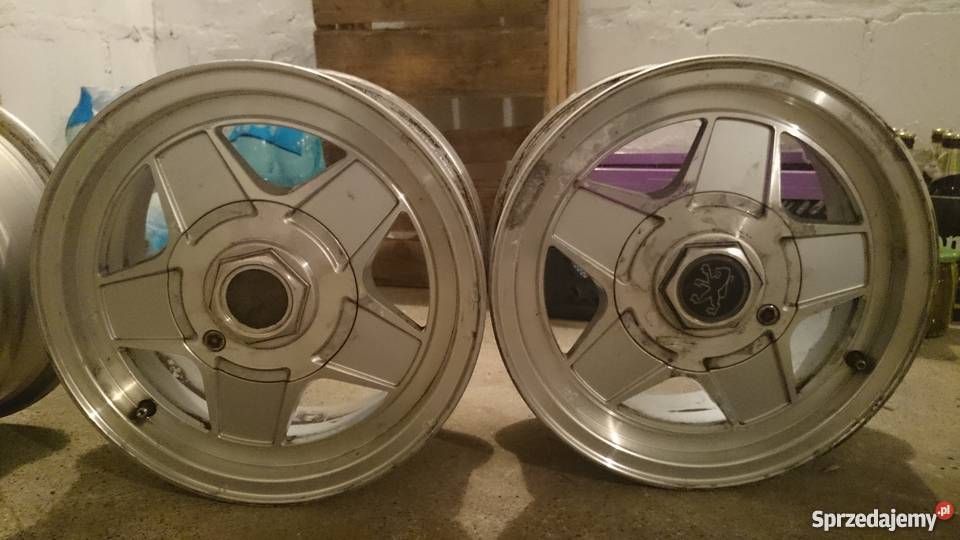 PEUGEOT 205 FELGI 13 ALUMINIOWE KOMPLET 4 sztuki aluminiowe lubelskie