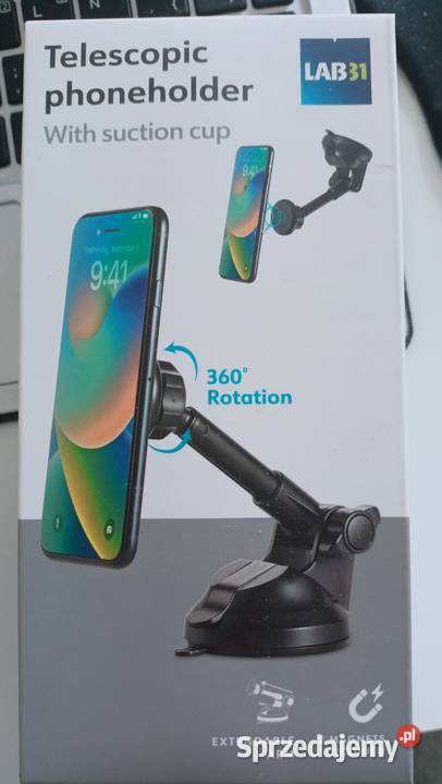 Samochodowy uchwyt na smartfon Lab31 Łódź