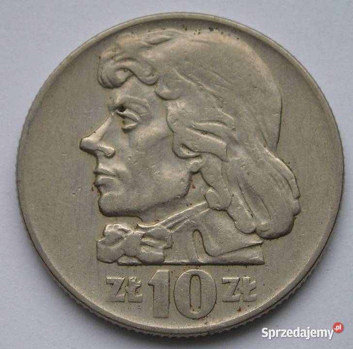 POLSKA 10 ZŁOTYCH 1960 TADEUSZ KOŚCIUSZKO Numizmatyka Łódź