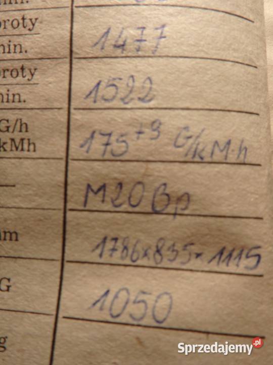 Silnik do kutra statku Jednostka napędowa Dębica