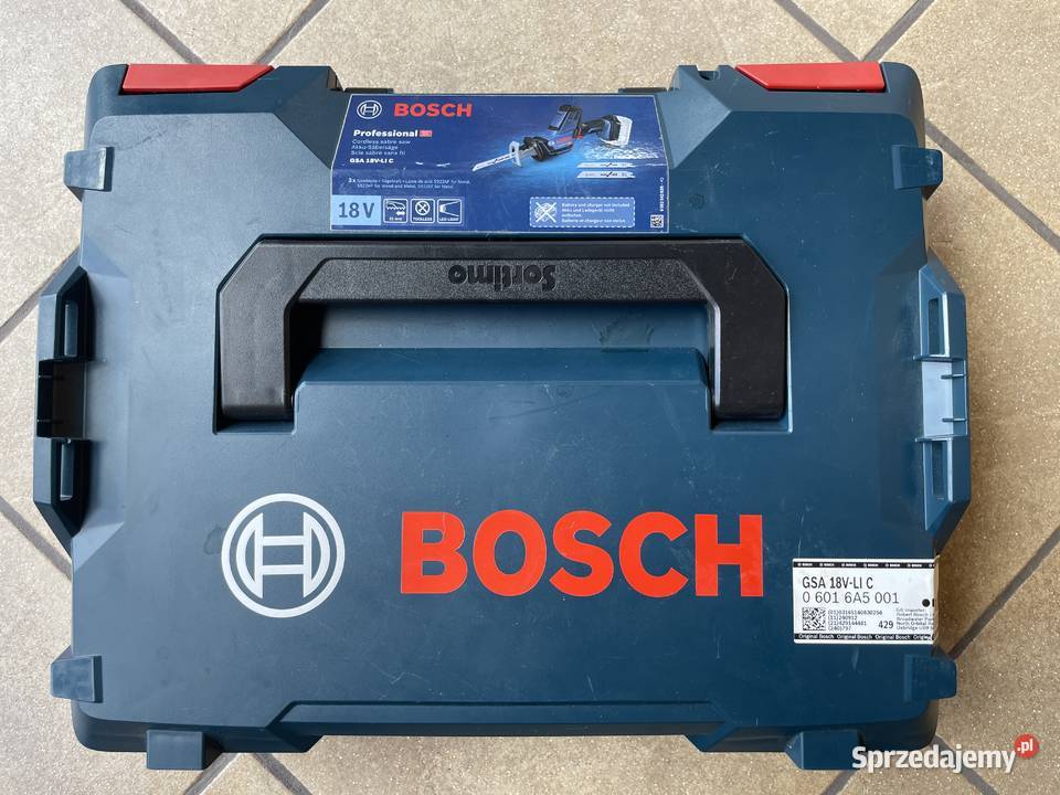 Bosch Professional GSA 18VLI C Akumulatorowa Kłodzko sprzedam