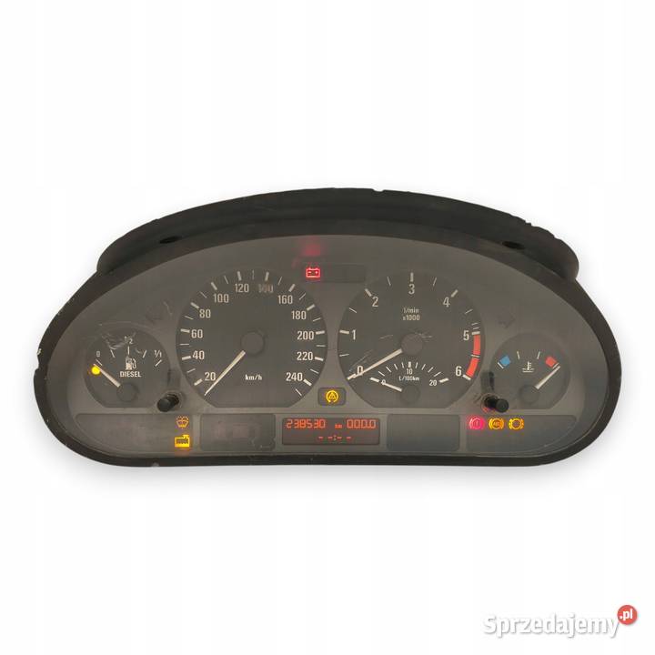 LICZNIK ZEGARY 4117708 BMW E46 20 D Diesel 238 osobowe Chełm
